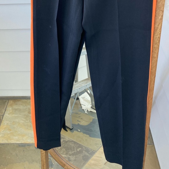 Made in Italy Black with Orange Stripe Tux Trouser - Picture 7 of 13